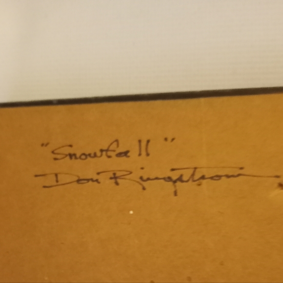 DON RINGSTROM Snowfall 59/100 - Picture 6 of 8